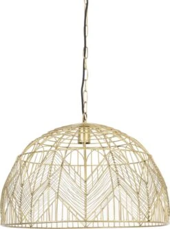 Light & Living Hanglamp Kalibo Goud D 55 H 39 Cm
