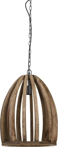 Light & Living Hanglamp Haranka Bruin D 38 H 46 Cm