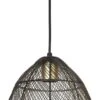 Light & Living Hanglamp Meya Zwart D 23 H 31 Cm -Lauraa Winkel 8717807294281 1