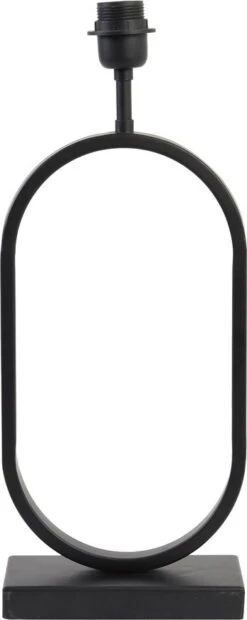 Light & Living Lampenvoet Jamiri Zwart 21 X 10 X 45 Cm