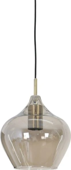 Light & Living Hanglamp Rakel Grijs D 20 H 21,5 Cm