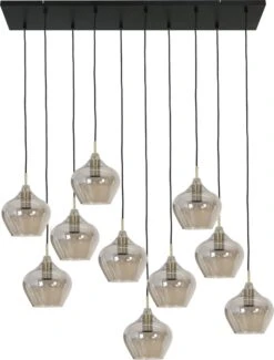 Light & Living Hanglamp Rakel Brons 124 X 35 X 60 Cm