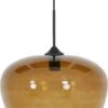 Light & Living Hanglamp Mayson Bruin / Zwart D 40 H 34 Cm -Lauraa Winkel 8717807614218 0 1