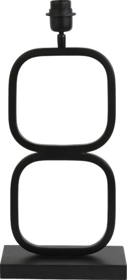 Light & Living Lampenvoet Lutika Zwart 23 X 11,5 X 46 Cm