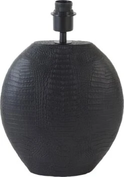 Light & Living Lampenvoet Skeld Zwart 28 X 12 X 39 Cm