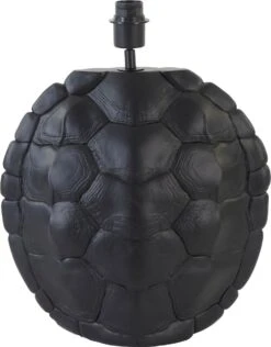 Light & Living Lampenvoet Schildpad Zwart 39 X 17 X 48 Cm