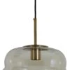 Light & Living Hanglamp Misty Beige / Transparant D 30 H 37 -Lauraa Winkel 8717807645663 0 1