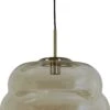 Light & Living Hanglamp Misty Beige / Transparant D 45 H 48 Cm -Lauraa Winkel 8717807645670 0 1