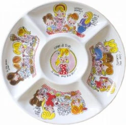 Blond Amsterdam Snackschaal Even Bijkletsen Chips & Dips D 34,5 H 2 Cm