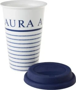 Laura Ashley Beker Candy Stripe Koffie Blauw 0,33 L 7 Laura Ashley Beker Candy Stripe Koffie Blauw 0,33 L -Lauraa Winkel 8717823782762 3