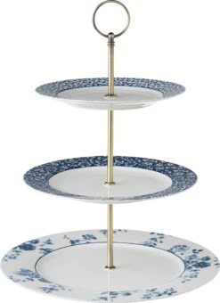 Laura Ashley Etagère Blauw D 28 H 4,3 Cm