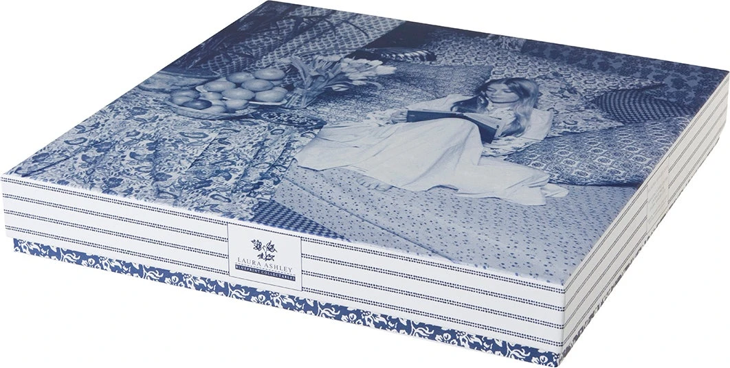 Laura Ashley Etagère Blauw D 28 H 4,3 Cm 5 Laura Ashley Etagère Blauw D 28 H 4,3 Cm - Afbeelding 3