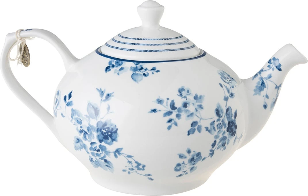 Laura Ashley Theepot China Rose Blauw 1,6 L 4 Laura Ashley Theepot China Rose Blauw 1,6 L - Image 2