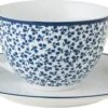 Laura Ashley Kop En Schotel Floris Blauw 0,26 L -Lauraa Winkel 8717823786760 1