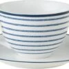 Laura Ashley Kop En Schotel Candy Stripe Blauw 0,26 L -Lauraa Winkel 8717823786777 1