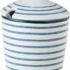 Laura Ashley Suikerpot Candy Stripe Blauw D 8 H 11,8 Cm -Lauraa Winkel 8717823786821 1