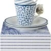 Laura Ashley Kop En Schotel Blauw 4-delig