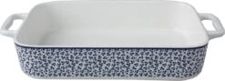 Laura Ashley Ovenschaal Floris Blauw 19,5 X 6 X 33 Cm