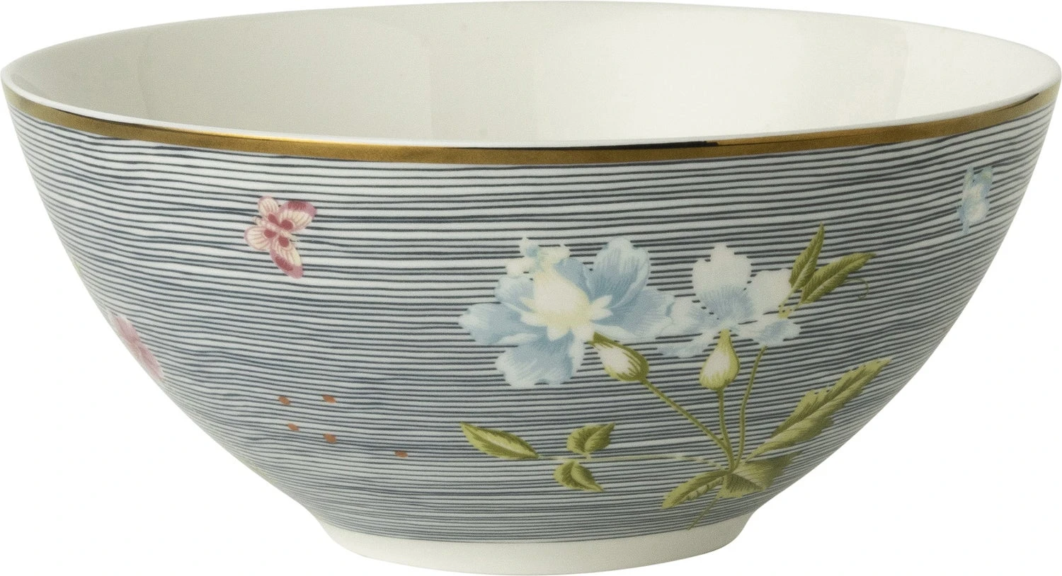 Laura Ashley Schaal Midnight Pinstripe Blauw D 16,4 H 7,5 Cm 4 Laura Ashley Schaal Midnight Pinstripe Blauw D 16,4 H 7,5 Cm - Image 2