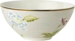 Laura Ashley Schaal Cobblestone Pinstripe Beige D 16,4 H 7,5 Cm -Lauraa Winkel 8717823805164 2 1