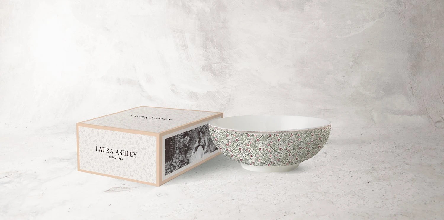 Laura Ashley Schaal Wild Clematis D 23 Cm 4 Laura Ashley Schaal Wild Clematis D 23 Cm - Image 2