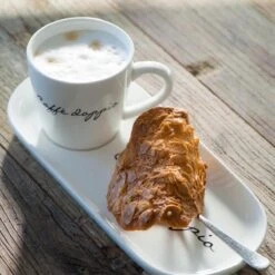 Riviera Maison Kop En Schotel Caffè Wit 25,5 X 11 X 8,1 Cm -Lauraa Winkel 8718056194926 2