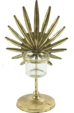 Countryfield Waxinelichthouder Soleil Goud 15 X 9 X 26 Cm