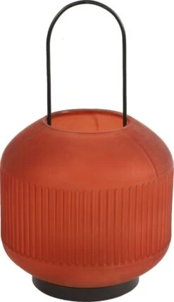 Countryfield Waxinelichthouder Davin Rood 14 X 14 X 20 Cm