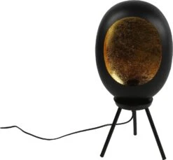 Countryfield Vloerlamp Op Poten Eggy Zwart 13,5 X 24,5 X 52,5 Cm