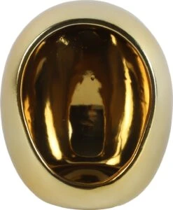 Countryfield Waxinelichthouder Varnia Goud 14 X 12,5 X 15,5 Cm