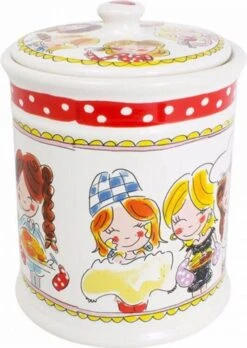 Blond Amsterdam Voorraadpot Even Bijkletsen Rood -Lauraa Winkel 8718719331002 03