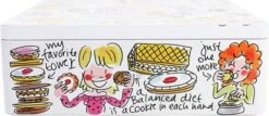 Blond Amsterdam Koekblik Even Bijkletsen Cookies 22 X 22 X 8,5 Cm -Lauraa Winkel 8718719335512 2