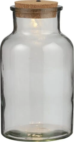 Mica Decorations Tafellamp Bo Transparant D 15 H 26 Cm