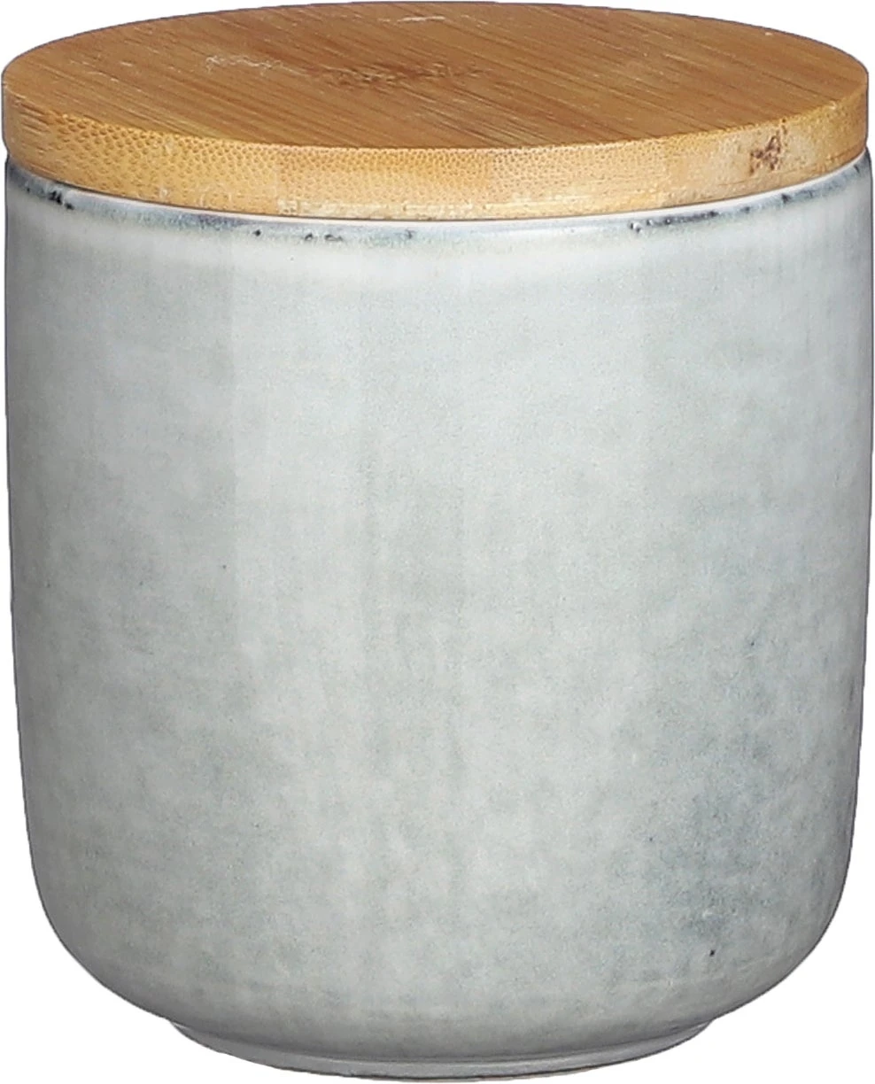 Mica Decorations Voorraadpot Tabo Grijs D 10,5 H 11 Cm 3 Mica Decorations Voorraadpot Tabo Grijs D 10,5 H 11 Cm