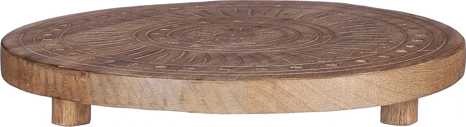 Mica Decorations Onderzetter Babs Bruin 30 X 30 X 3 Cm 3 Mica Decorations Onderzetter Babs Bruin 30 X 30 X 3 Cm