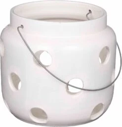 Mica Decorations Lantaarn Arena Wit D 26 H 24 Cm