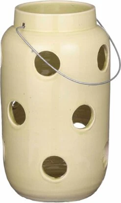 Mica Decorations Lantaarn Arena Geel D 20 H 35 Cm