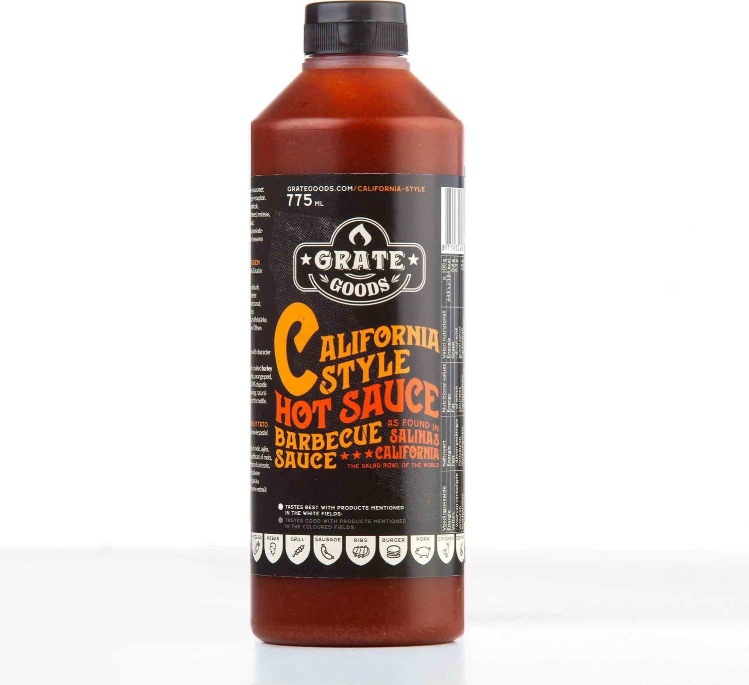 Grate Goods Barbecuesaus California Hot 775 Ml 3 Grate Goods Barbecuesaus California Hot 775 Ml