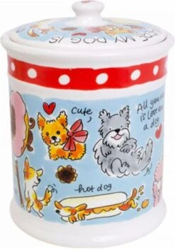 Blond Amsterdam Voorraadpot Animals Hond D 16 H 22,5 Cm -Lauraa Winkel 8719416002813 03