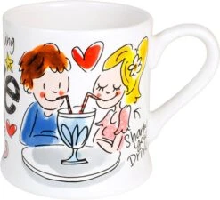 Blond Mok Valentine Butterflies 0,5 L