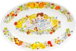 Blond Amsterdam Schaal Easter Pasen Somebunny 28,5 X 19,5 X 4 Cm