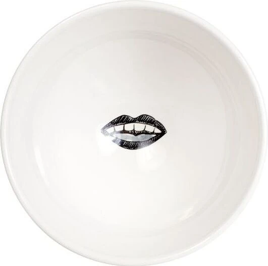 Blond Amsterdam Kom Ciao Bella Wit / Zwart D 15,5 H 10 Cm 7 Blond Amsterdam Kom Ciao Bella Wit / Zwart D 15,5 H 10 Cm - Image 5