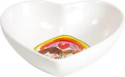 Blond Amsterdam Kom Heart 15,5 X 16,5 X 2 Cm