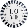 Blond Amsterdam Dinerbord X Noir Love D 32 H 1,6 Cm -Lauraa Winkel 8719416019651 1