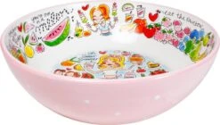 Blond Amsterdam Serveerschaal XL Even Bijkletsen Fruit D 30 H 11 Cm