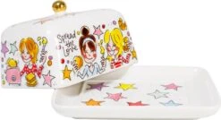 Blond Amsterdam Botervloot Even Bijkletsen 17 X 11,5 X 10 Cm -Lauraa Winkel 8719416028349 5