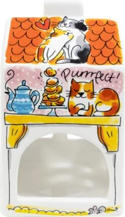 Blond Amsterdam Waxinelichthouder Lighthouse Cat -Lauraa Winkel 8719416038027 3