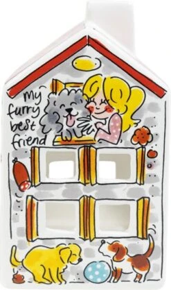 Blond Amsterdam Waxinelichthouder Lighthouse Dog -Lauraa Winkel 8719416038058 4