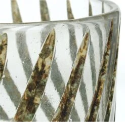 HD Collection Kandelaar Grijs D 15,5 H 15 Cm -Lauraa Winkel 8719533112389 3 1