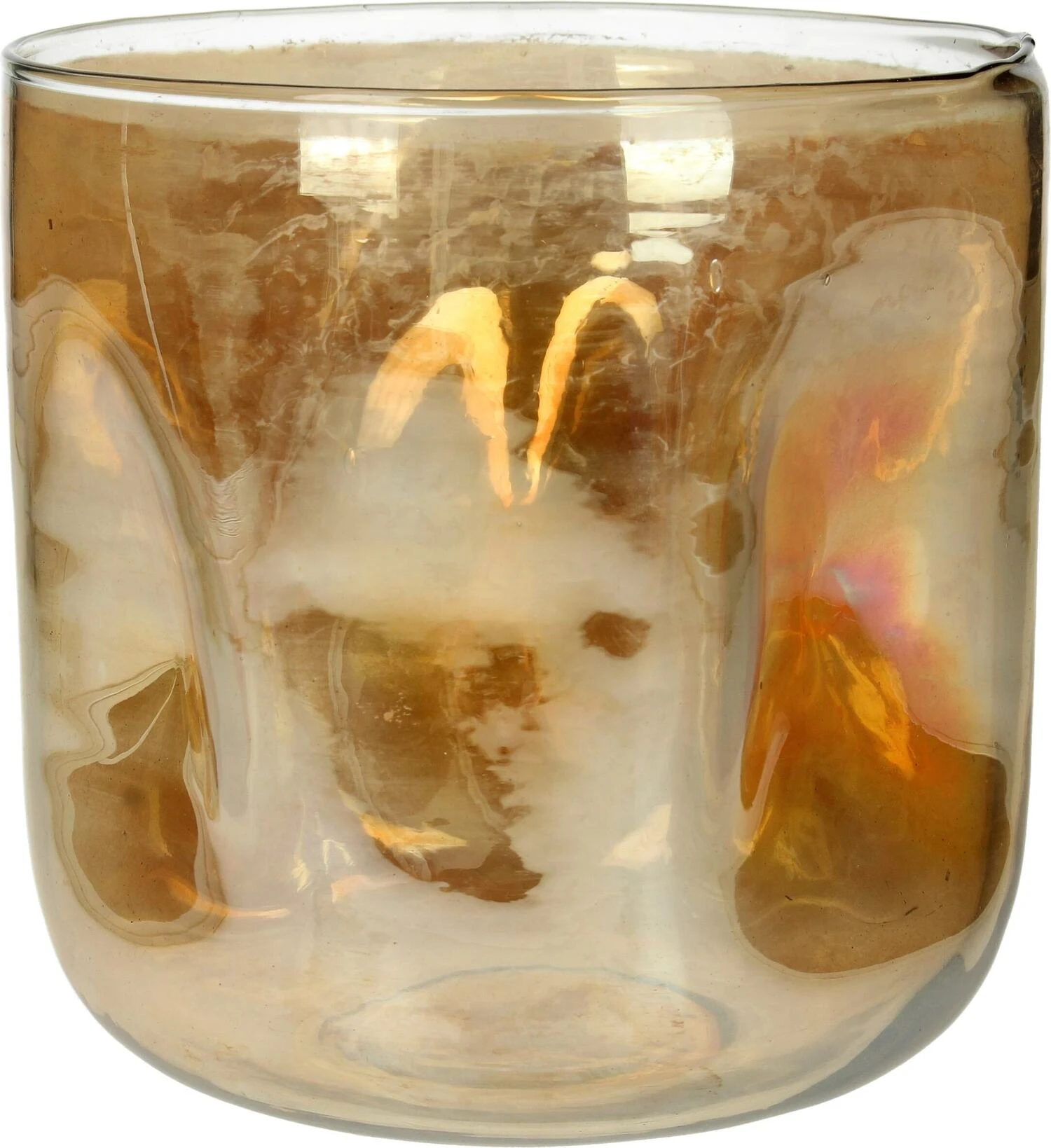 HD Collection Waxinelichthouder Art Goud D 17 H 17 Cm 3 HD Collection Waxinelichthouder Art Goud D 17 H 17 Cm